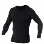 Męska koszulka z długim rękawem z wełną merino COMFORT WOOL