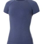 Koszulka damska z wełną merino z krótkim rękawem ACTIVE WOOL