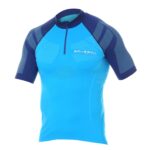 Koszulka rowerowa unisex krótki rękaw z suwakiem