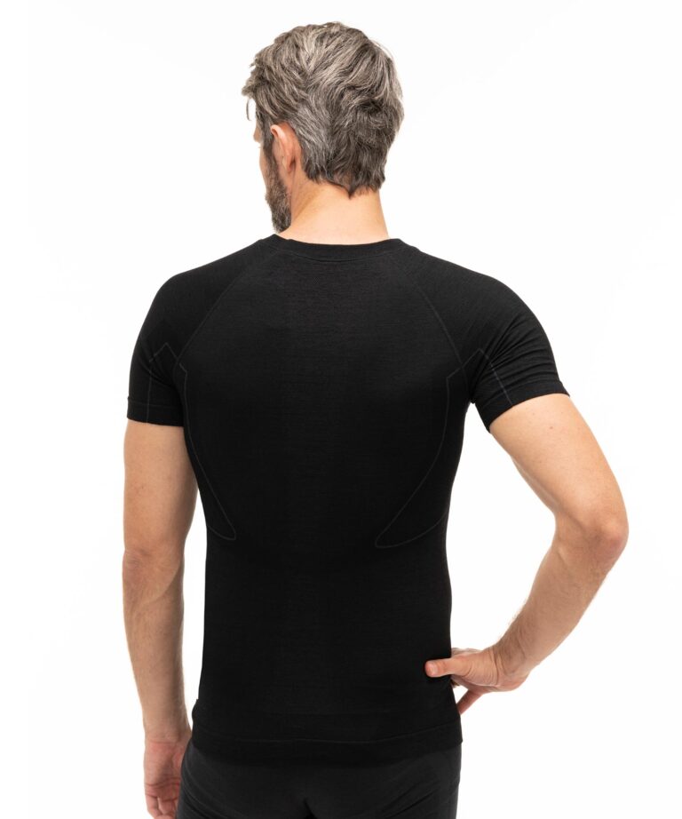 Koszulka męska z merino z krótkim rękawem ACTIVE WOOL