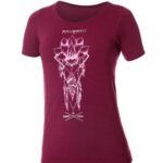 Damska Koszulka z krótkim rękawem z merynosów OUTDOOR WOOL
