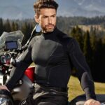 Bluza męska COOLER z długim rękawem na motocykl