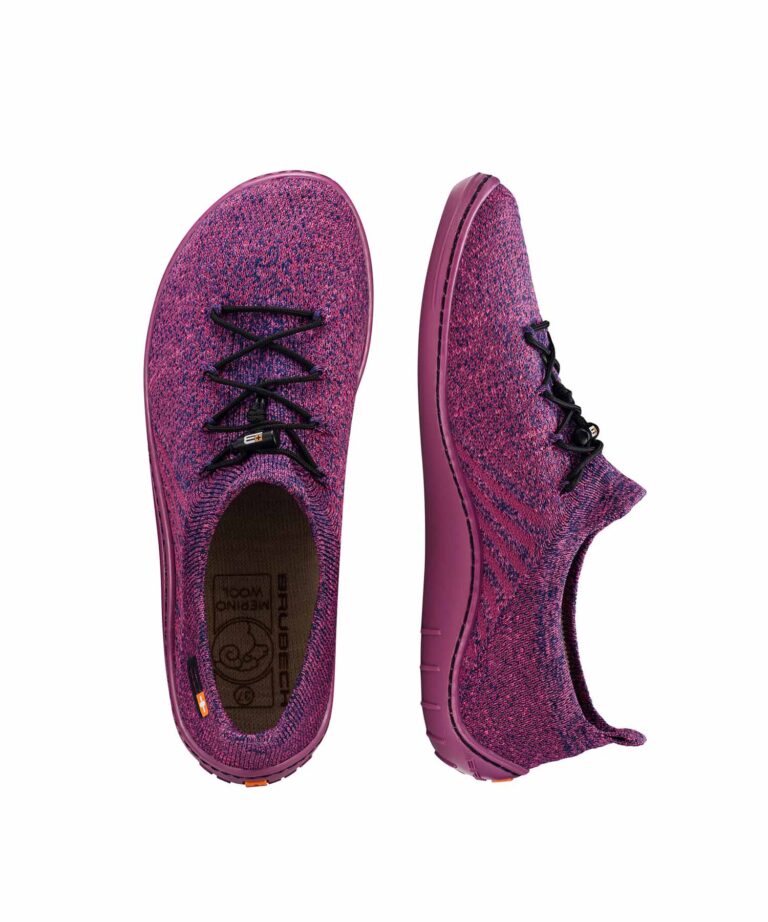 Damskie buty minimalistyczne Brubeck BAREFOOT merino