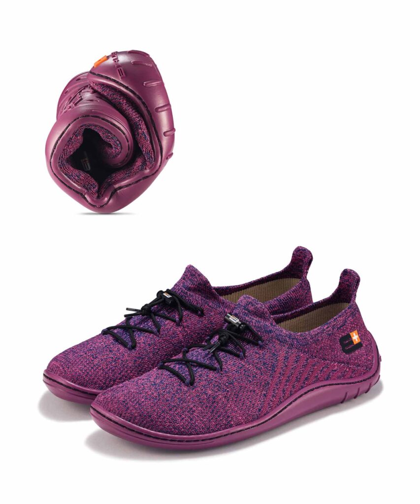 Damskie buty minimalistyczne Brubeck BAREFOOT merino