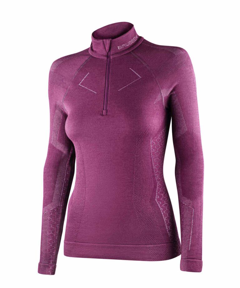 Damska bluza wełniana z zamkiem EXTREME MERINO