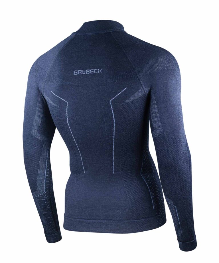 Wełniana bluza męska z krótkim ekspresem EXTREME MERINO