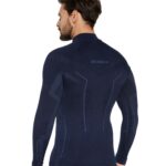 Wełniana bluza męska z krótkim ekspresem EXTREME MERINO
