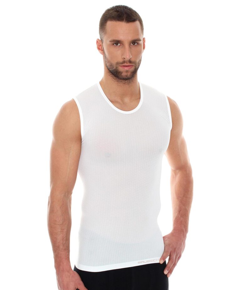 Koszulka unisex typu Base Layer bez rękawów