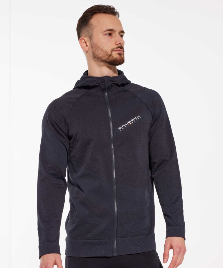 Bluza męska z kapturem THERMO WOOL by Pustelnik