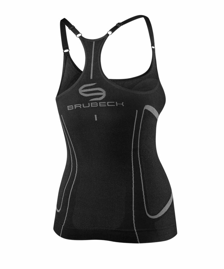 Bezrękawnik damski FITNESS z crop topem