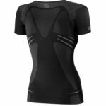 T-shirt sportowy damski z krótkim rękawem FITNESS