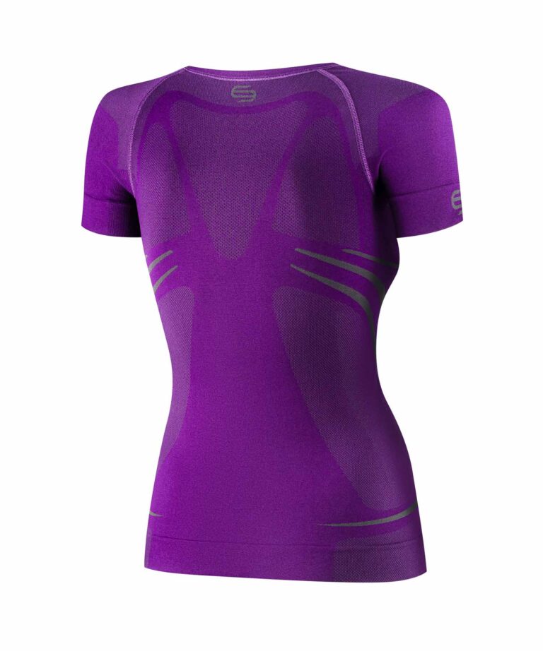 T-shirt sportowy damski z krótkim rękawem FITNESS