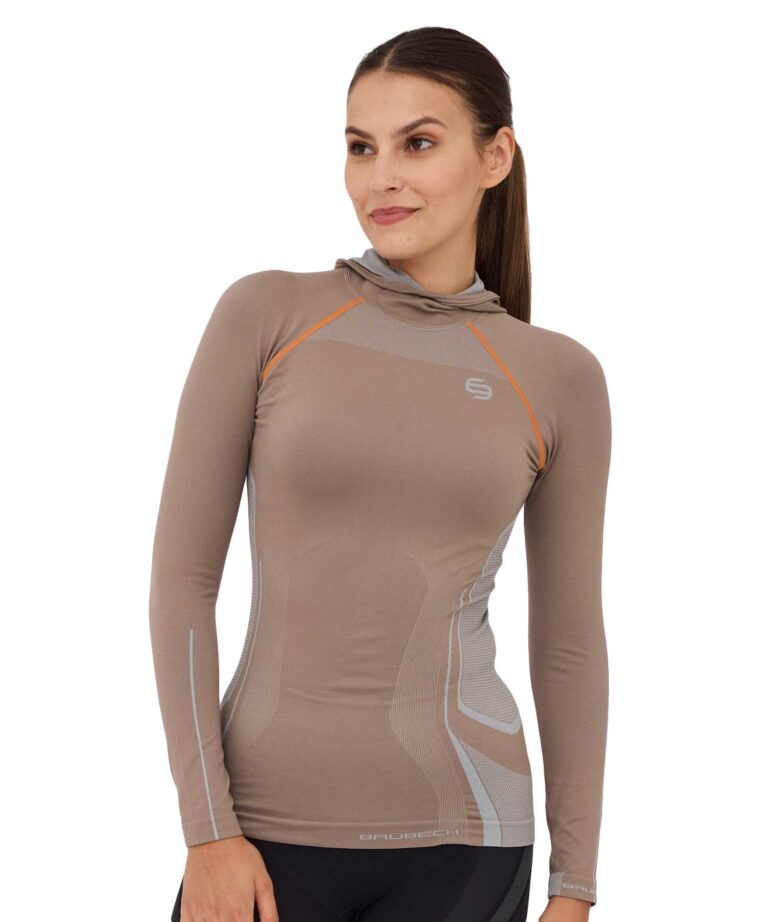 Damska bluza sportowa z kapturem