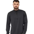 Bluza dresowa męska z krótkim ekspresem OUTDOOR MERINO