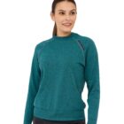 Bluza dresowa damska z wełną merino OUTDOOR MERINO