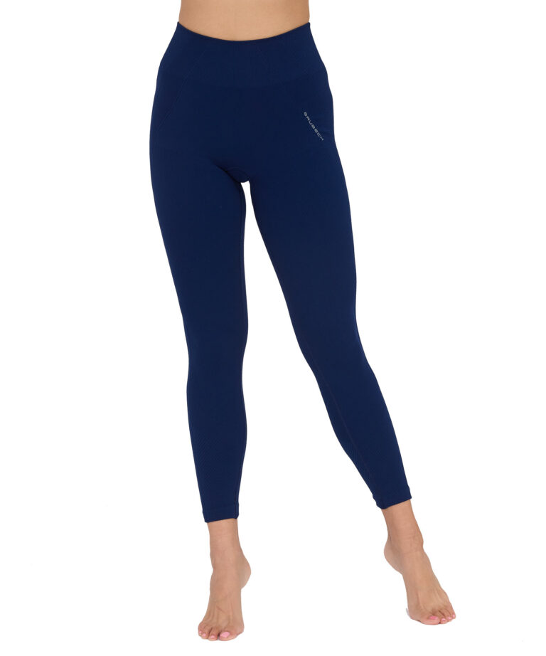 Legginsy damskie CASUAL z wysokim stanem