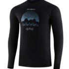 Męska koszulka z wełną merino – długi rękaw OUTDOOR WOOL PRO