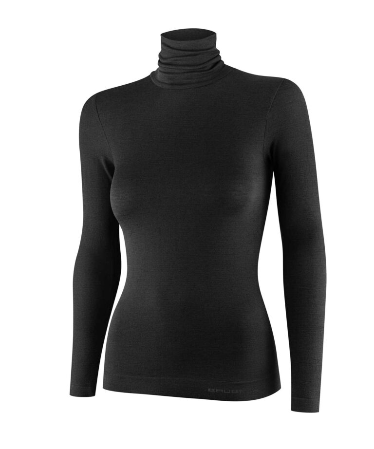 Koszulka damska z golfem COMFORT MERINO