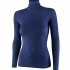 Koszulka damska z golfem COMFORT MERINO