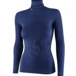 Koszulka damska z golfem COMFORT MERINO