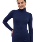 Koszulka damska z golfem COMFORT MERINO