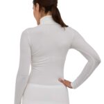 Koszulka damska z golfem COMFORT MERINO