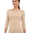 Koszulka damska z rękawem 3/4 COMFORT MERINO