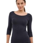 Koszulka damska z rękawem 3/4 COMFORT MERINO