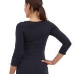 Koszulka damska z rękawem 3/4 COMFORT MERINO