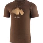 Męska koszulka z wełną merino – krótki rękaw OUTDOOR WOOL PRO