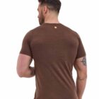 Męska koszulka z wełną merino – krótki rękaw OUTDOOR WOOL PRO