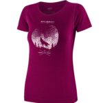 Damska koszulka z wełną merino – OUTDOOR WOOL PRO