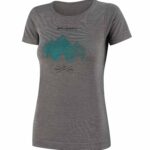 Damska koszulka z wełną merino – OUTDOOR WOOL PRO