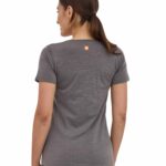 Damska koszulka z wełną merino – OUTDOOR WOOL PRO