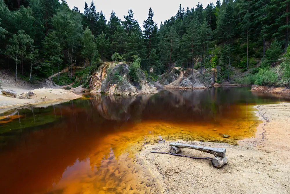 Jeziorko w Rudawach Janowickich