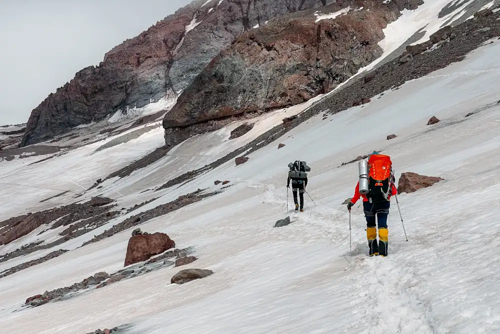 Wspinaczka na Kazbek