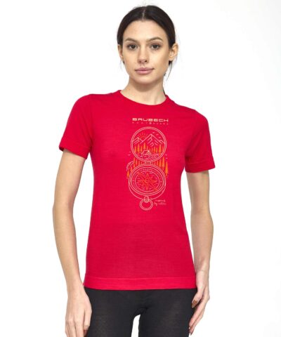 Koszulka damska z krótkim rękawem OUTDOOR WOOL PRO