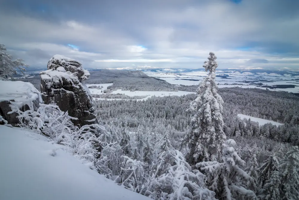 Ośnieżone Góry Stołowe