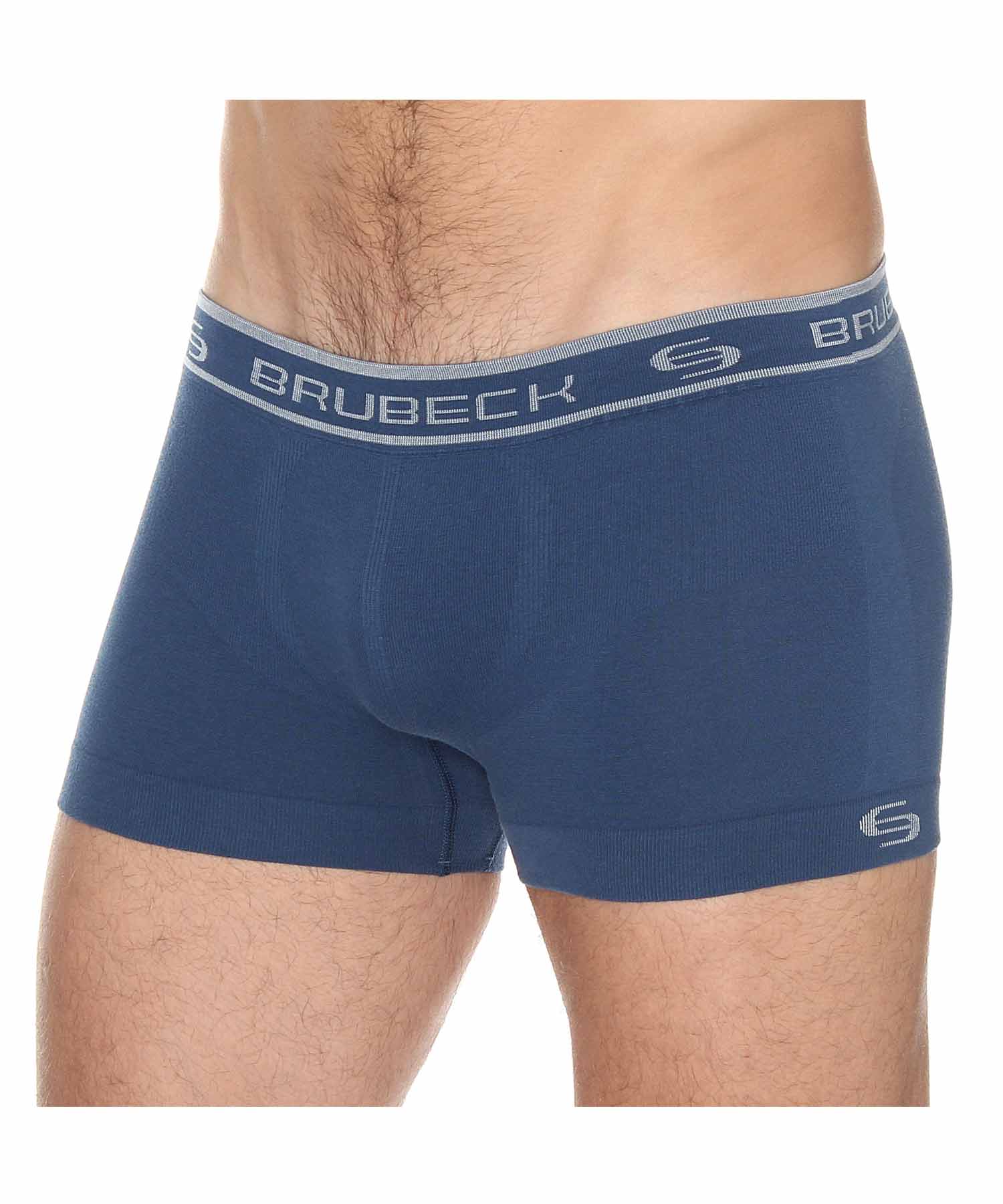 BX1005M-brubeck-niebieskieindygo-przod Bawełniane męskie bokserki