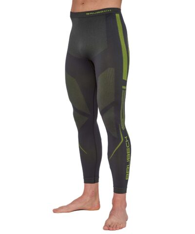 Męskie termoaktywne legginsy z długą nogawką DRY