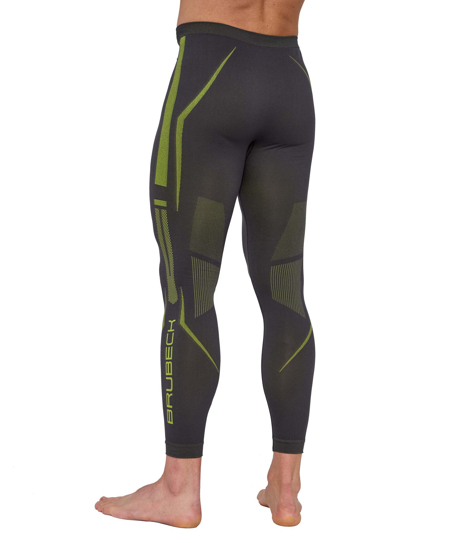 Męskie termoaktywne legginsy z długą nogawką DRY