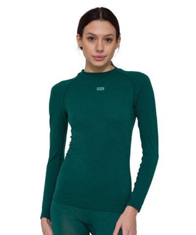 Wełniana koszulka damska z długim rękawem ACTIVE MERINO