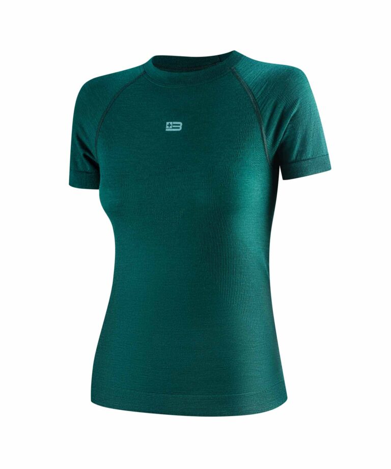 Wełniana koszulka damska z krótkim rękawem ACTIVE MERINO