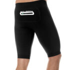 Spodnie do biegania 1/2 męskie RUNNING FORCE