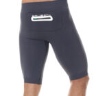 Spodnie do biegania 1/2 męskie RUNNING FORCE