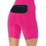 fuksja/czarny/niebieski