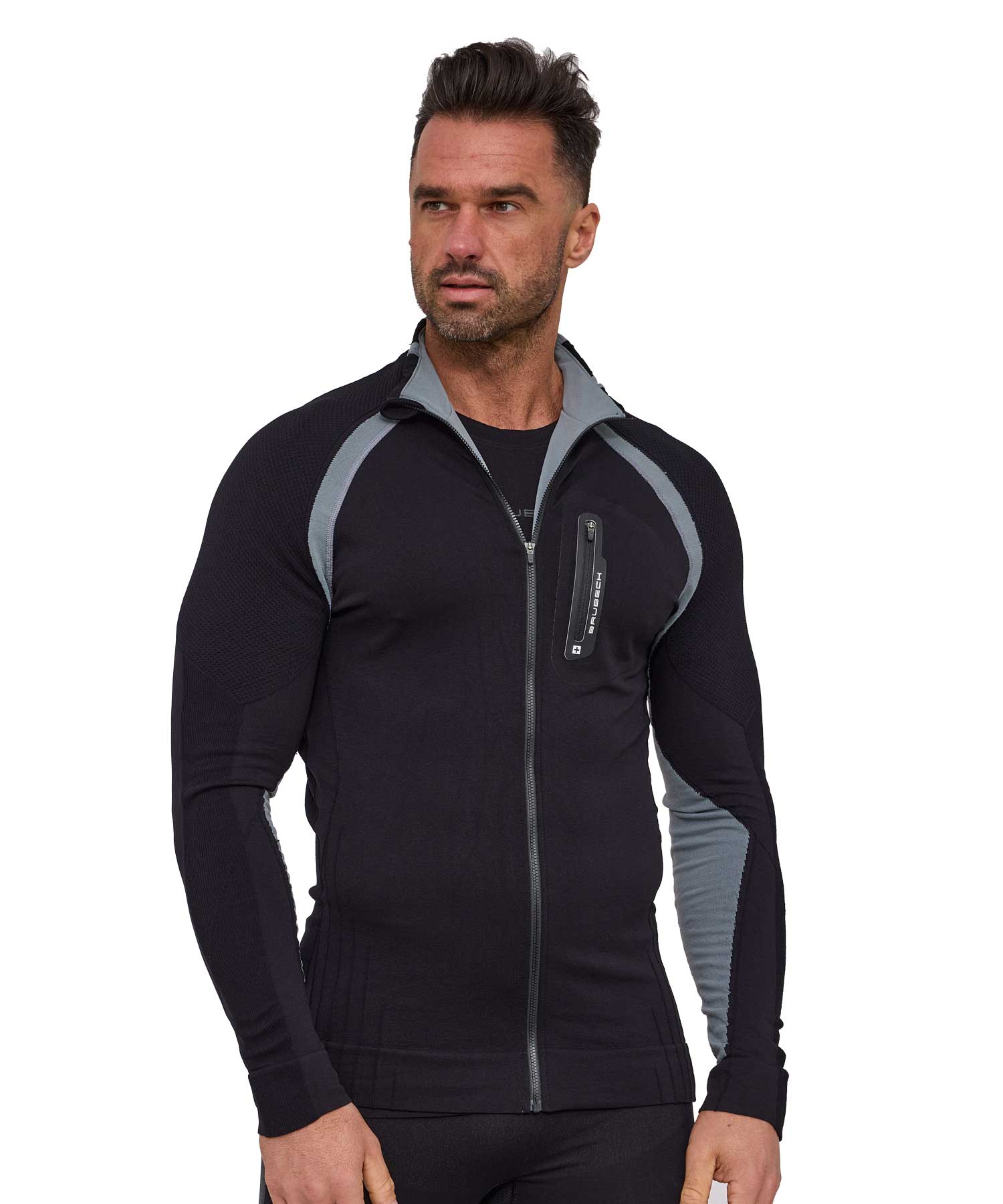 Termoaktywna rozpinana bluza męska ACTIVE PRO