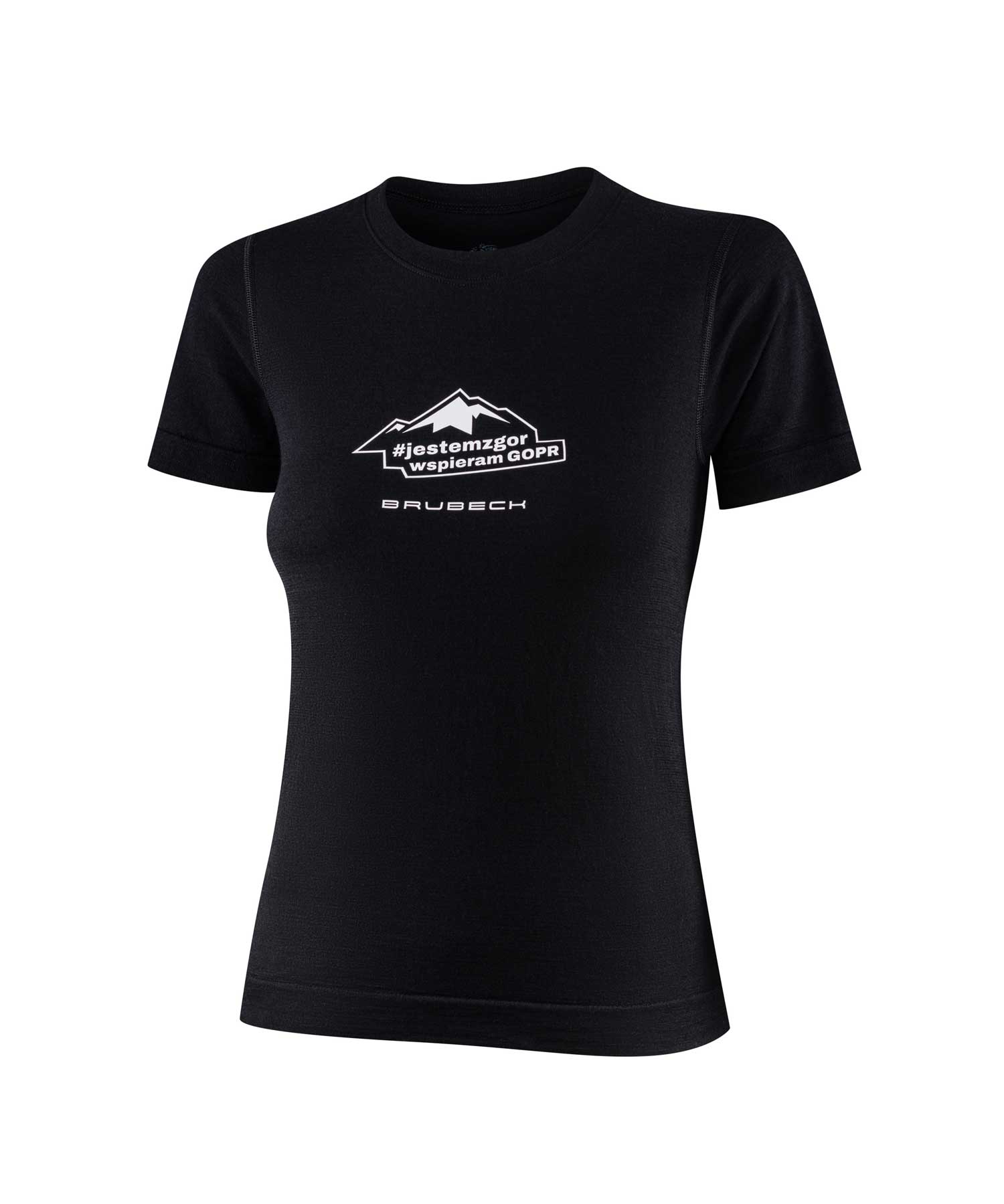 Koszulka damska z krótkim rękawem Outdoor Wool Pro GOPR