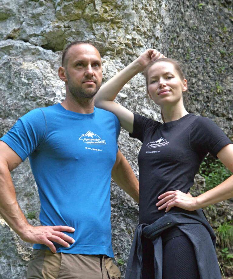 Koszulka męska z krótkim rękawem Outdoor Wool Pro GOPR